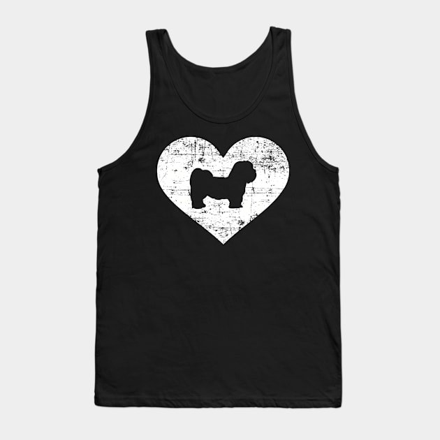 Lhasa Apso heart Tank Top by Designzz